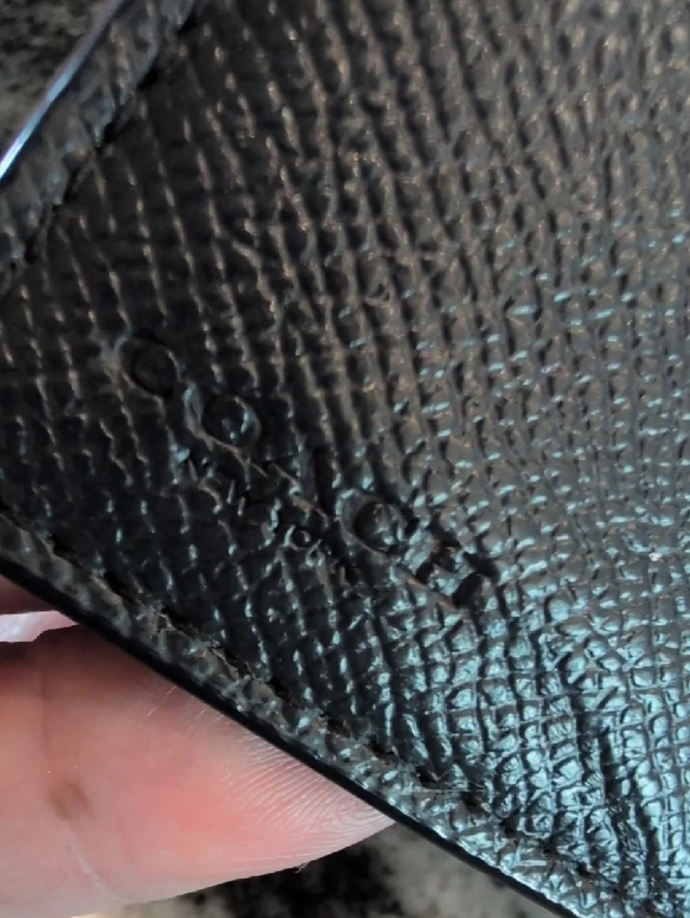 Coach Light Blue Leather Compact Wallet with Silver Logo - Picture 3 of 9